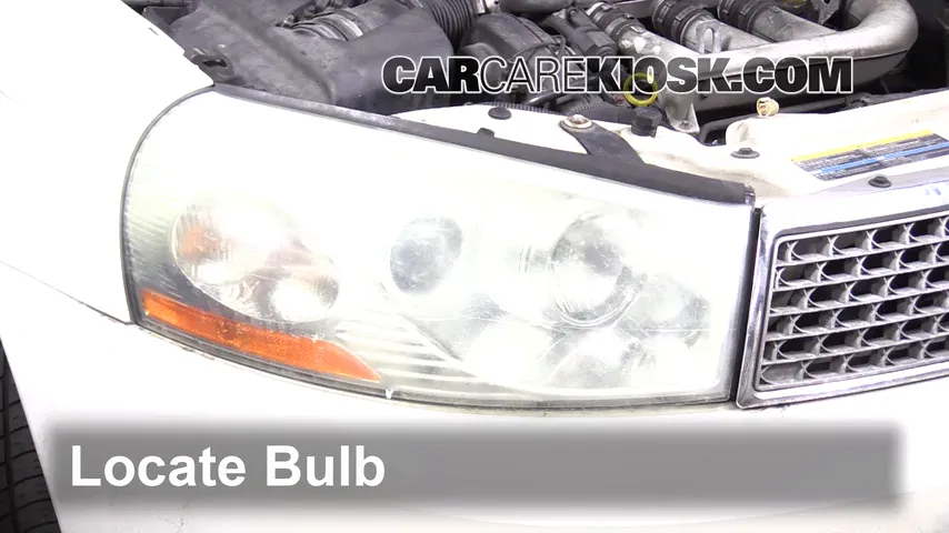 2005 Saturn L300 3.0L V6 Lights Highbeam (replace bulb)